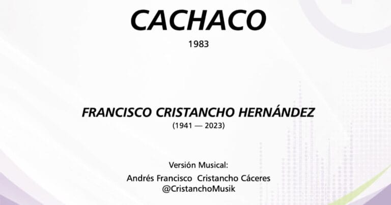 Cachaco Francisco Cristancho